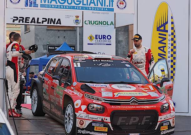 Rally dei Laghi 2025: le foto della premiazione