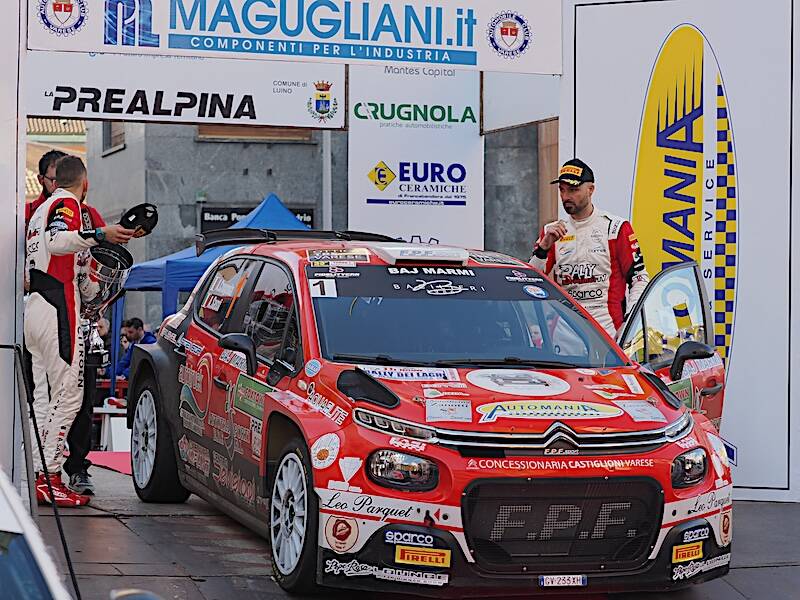Rally dei Laghi 2025 - La premiazione - Roberto Gernetti