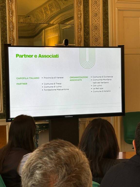 Varese - Presentazione del progetto Interreg "Acqua senza confini"