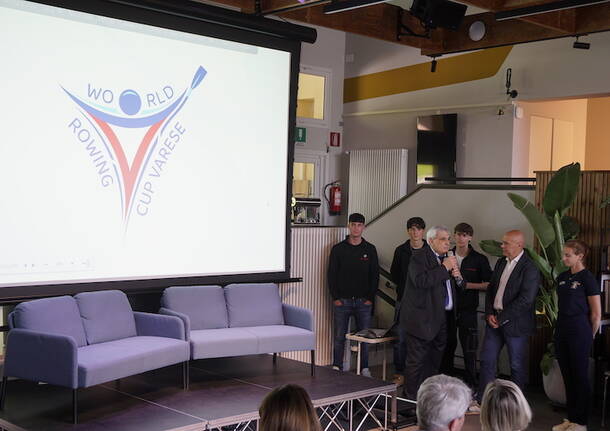 Coppa del Mondo di canottaggio: la presentazione del logo ufficiale