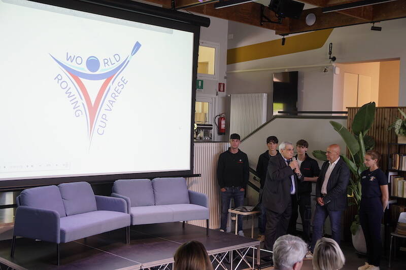 Coppa del Mondo di canottaggio: la presentazione del logo ufficiale