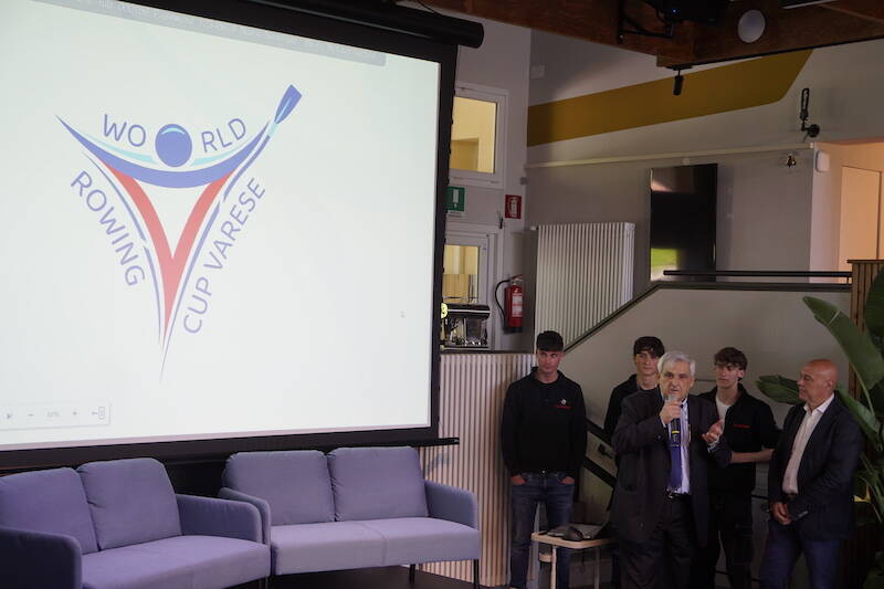 Coppa del Mondo di canottaggio: la presentazione del logo ufficiale