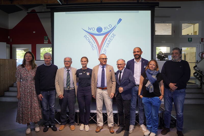 Coppa del Mondo di canottaggio: la presentazione del logo ufficiale