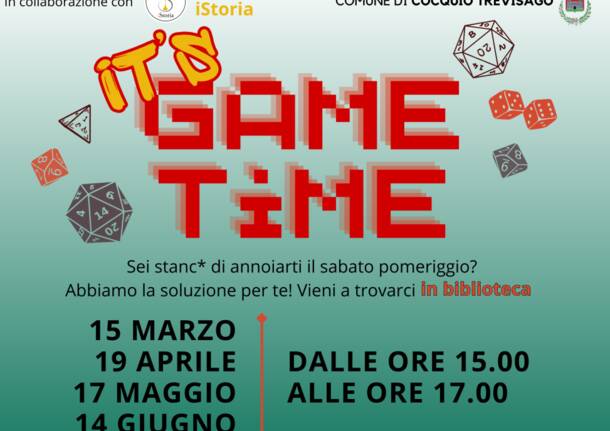 It\'s Game Time!