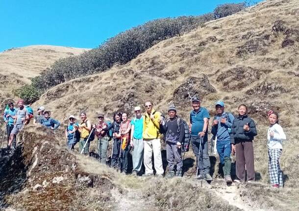 Diario nepalese 2025: Nona tappa: Campo base Pikey Peak