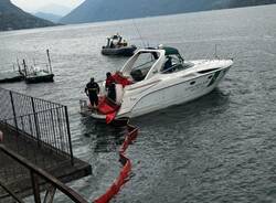 Emergenza gasolio nel Ceresio: contenuta la perdita grazie a un intervento congiunto