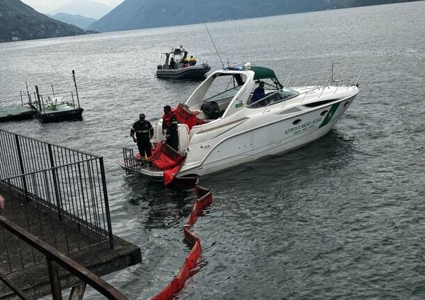 Emergenza gasolio nel Ceresio: contenuta la perdita grazie a un intervento congiunto