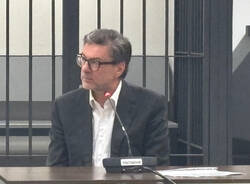 giorgetti in aula a Varese