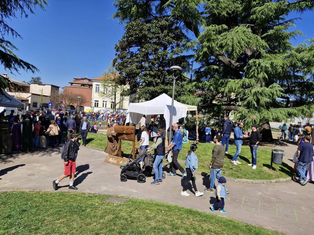 Giornata medievale al Parco Crivelli a Parabiago