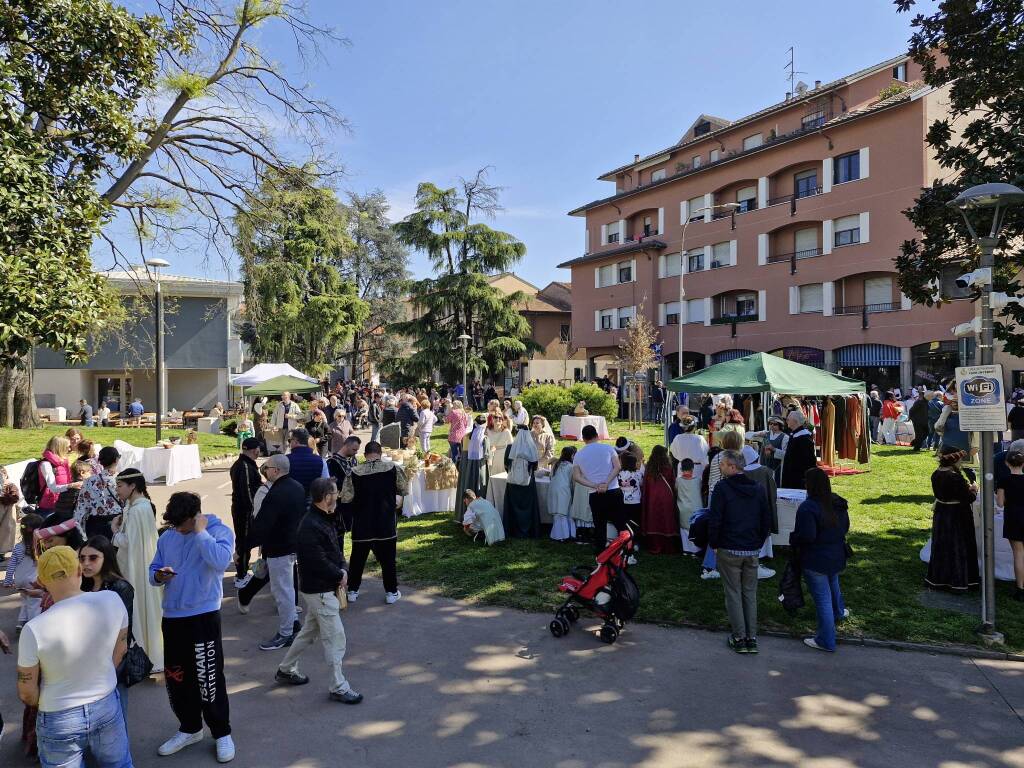 Giornata medievale al Parco Crivelli a Parabiago