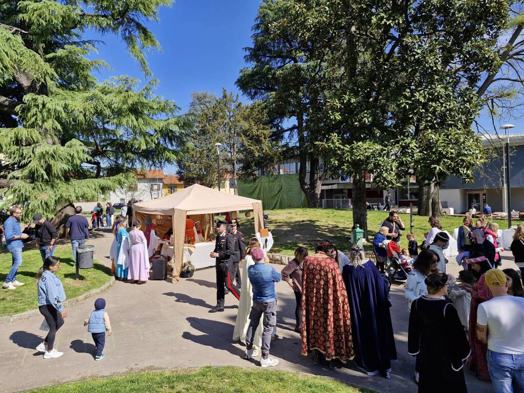 Giornata medievale al Parco Crivelli a Parabiago