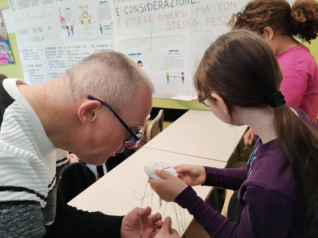 Gruppo amicizia disabili scuola