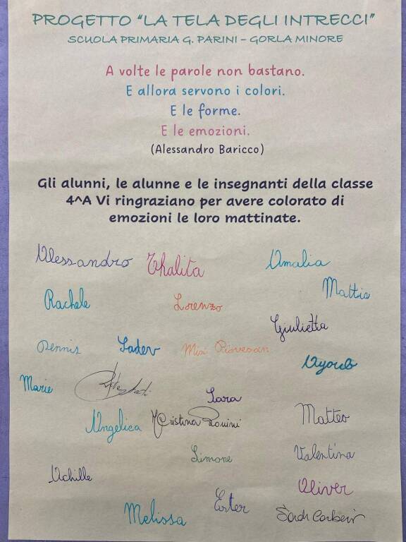 Gruppo amicizia disabili scuola