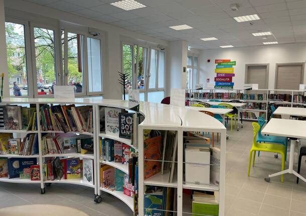 Inaugurata la biblioteca nel quartiere Canazza a Legnano