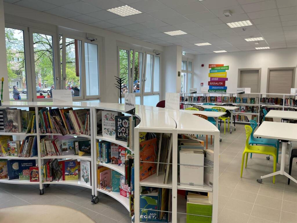 Inaugurata la biblioteca nel quartiere Canazza a Legnano