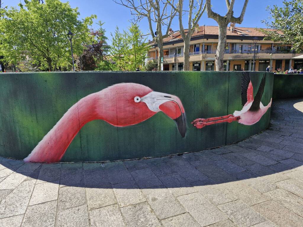 Inaugurato a Nerviano il nuovo murale di Cheone per l'80° anniversario della Liberazione