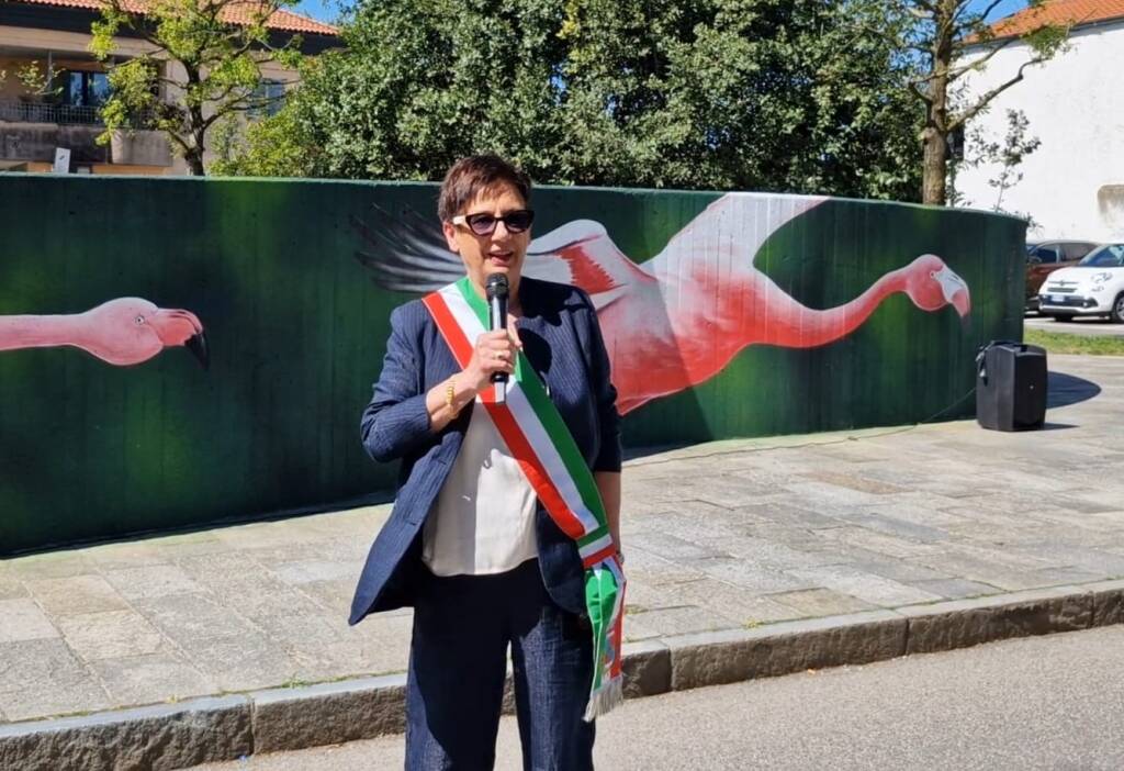 Inaugurato a Nerviano il nuovo murale di Cheone per l'80° anniversario della Liberazione
