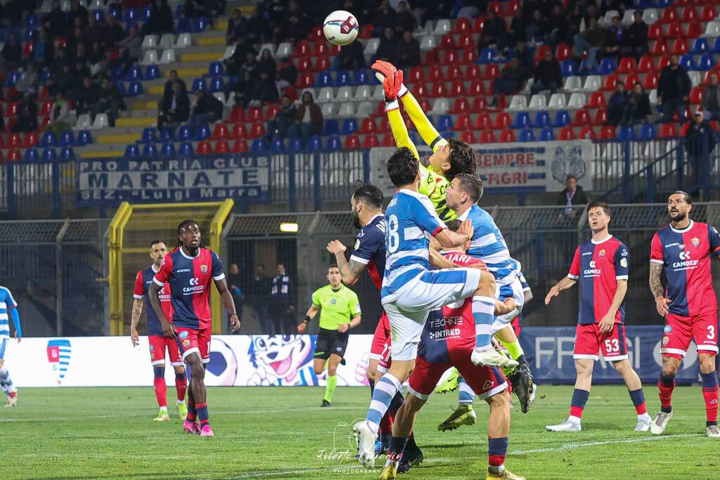 Le foto di Pro Patria - Lumezzane: 4-1