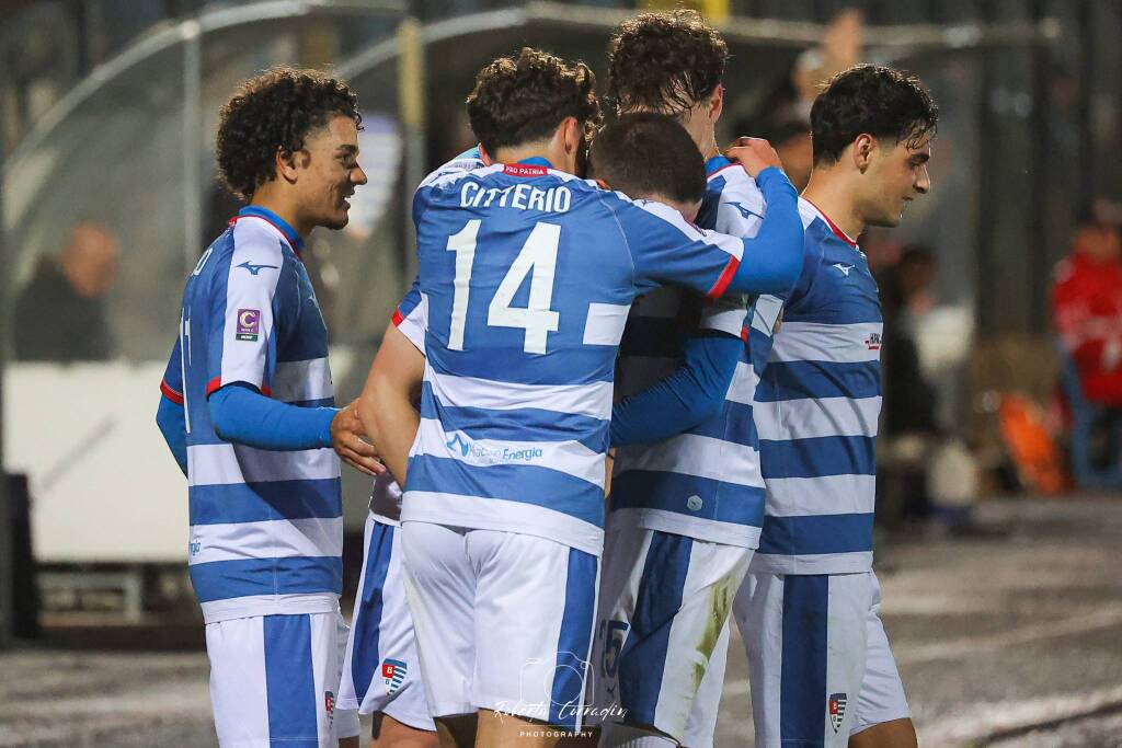 Le foto di Pro Patria - Lumezzane: 4-1