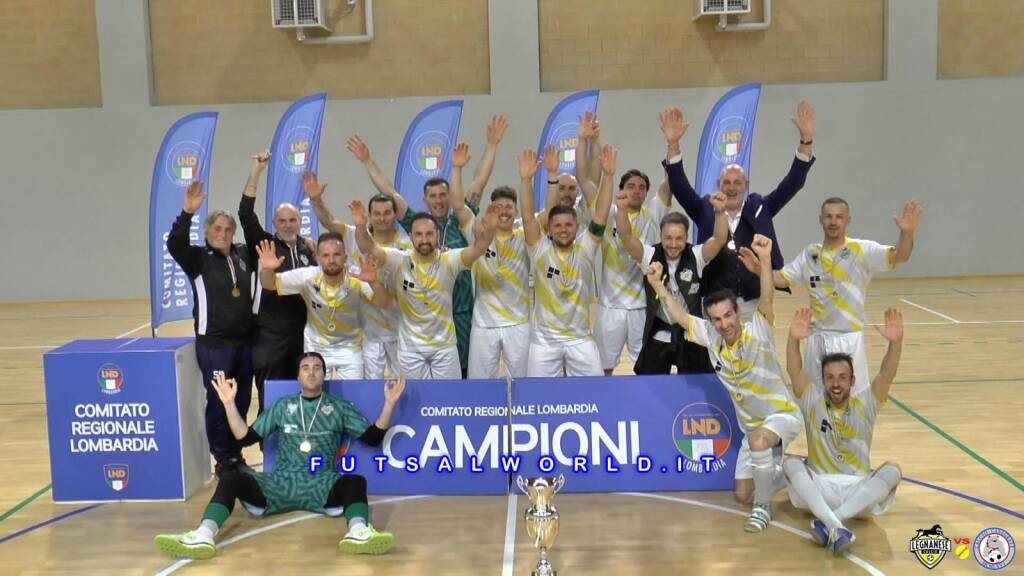 Legnanese calcio a 5, da debuttante in serie D subito la promozione in C2