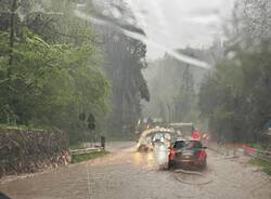 Maltempo 23 aprile 2025 - Frane in Valganna