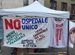 manifestazione ospedale unico Gallarate