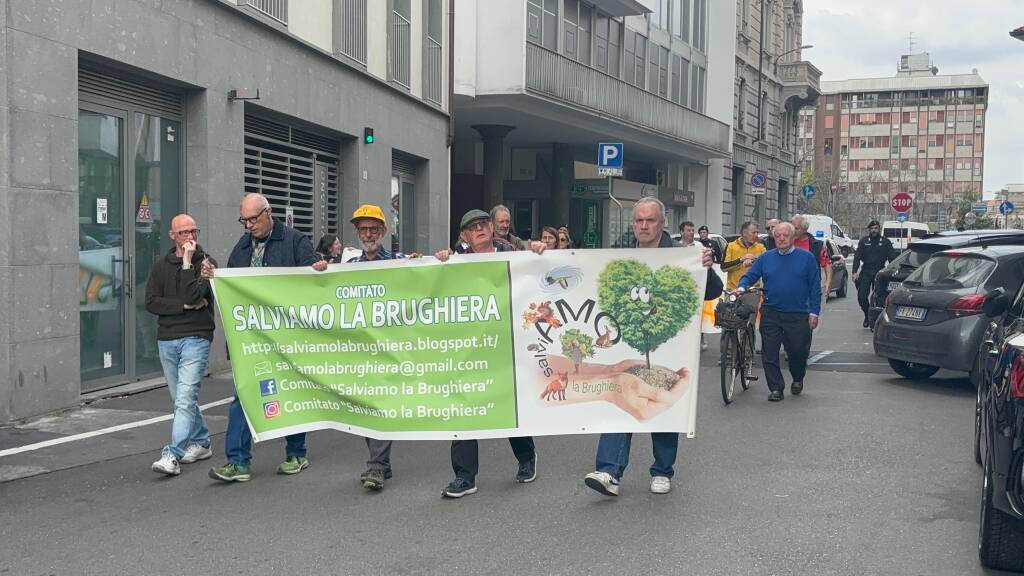 manifestazione ospedale unico Gallarate 