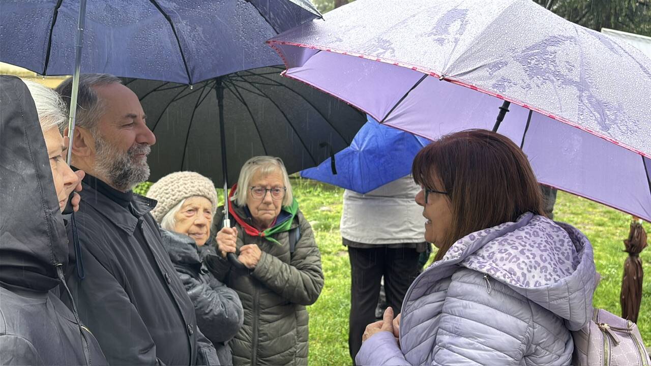 Presidio Movimento 5 stelle al Daverio Casula Nervi