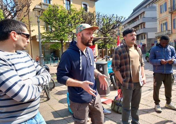 Rider in piazza a Varese