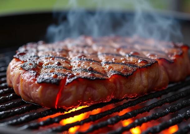 bistecca su grill