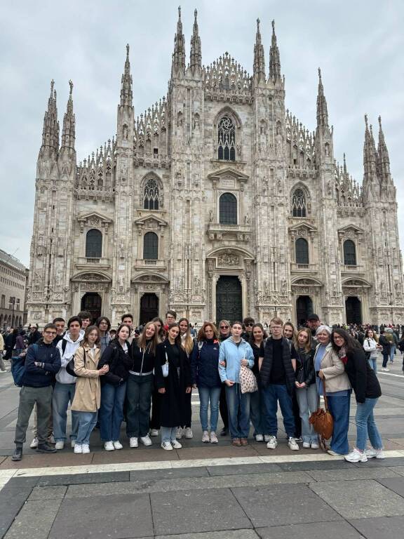 Studenti ungheresi al Bernocchi di Legnano 