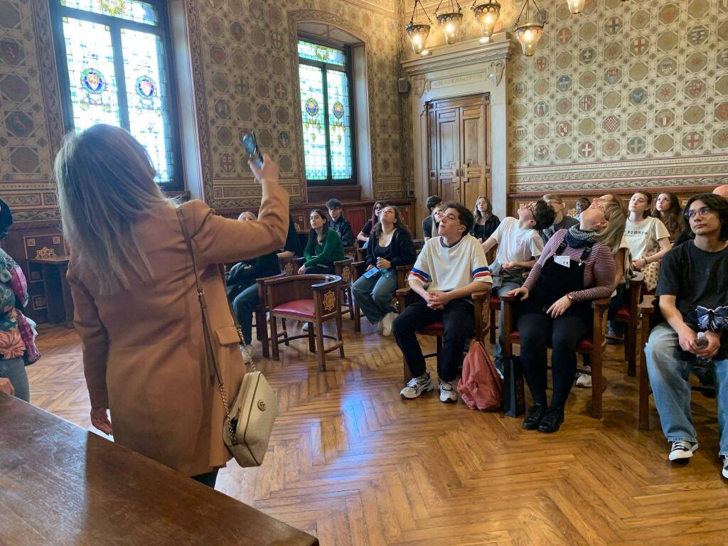 Studenti ungheresi al Bernocchi di Legnano 