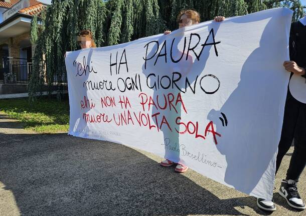 A Dairago studenti in marcia contro le mafie