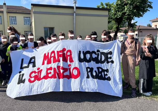 A Dairago studenti in marcia contro le mafie