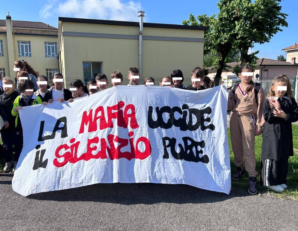 A Dairago studenti in marcia contro le mafie