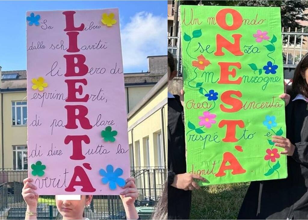 A Dairago studenti in marcia contro le mafie