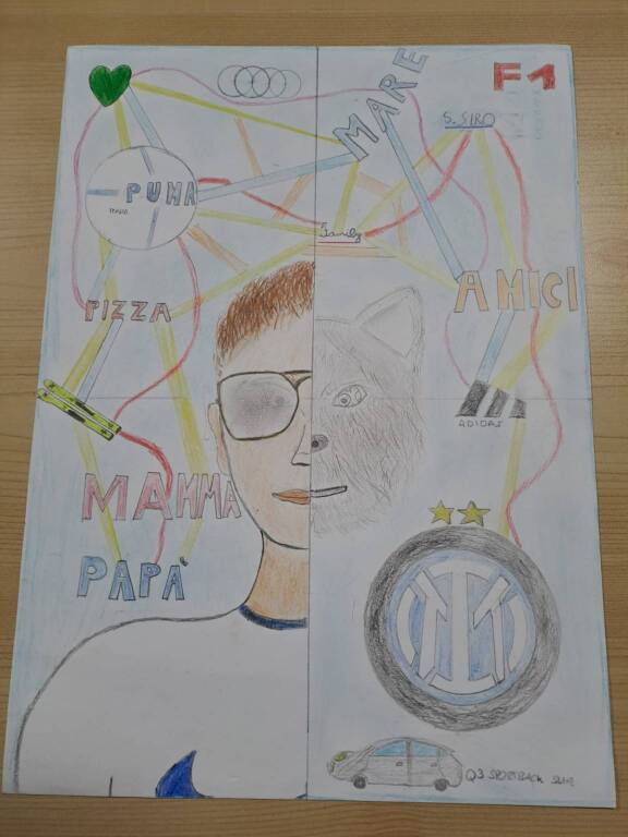 autoritratti e paesaggi ragazzi di buguggiate