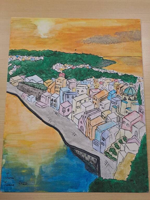 autoritratti e paesaggi ragazzi di buguggiate