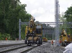 binari ferrovia Gallarate-Malpensa