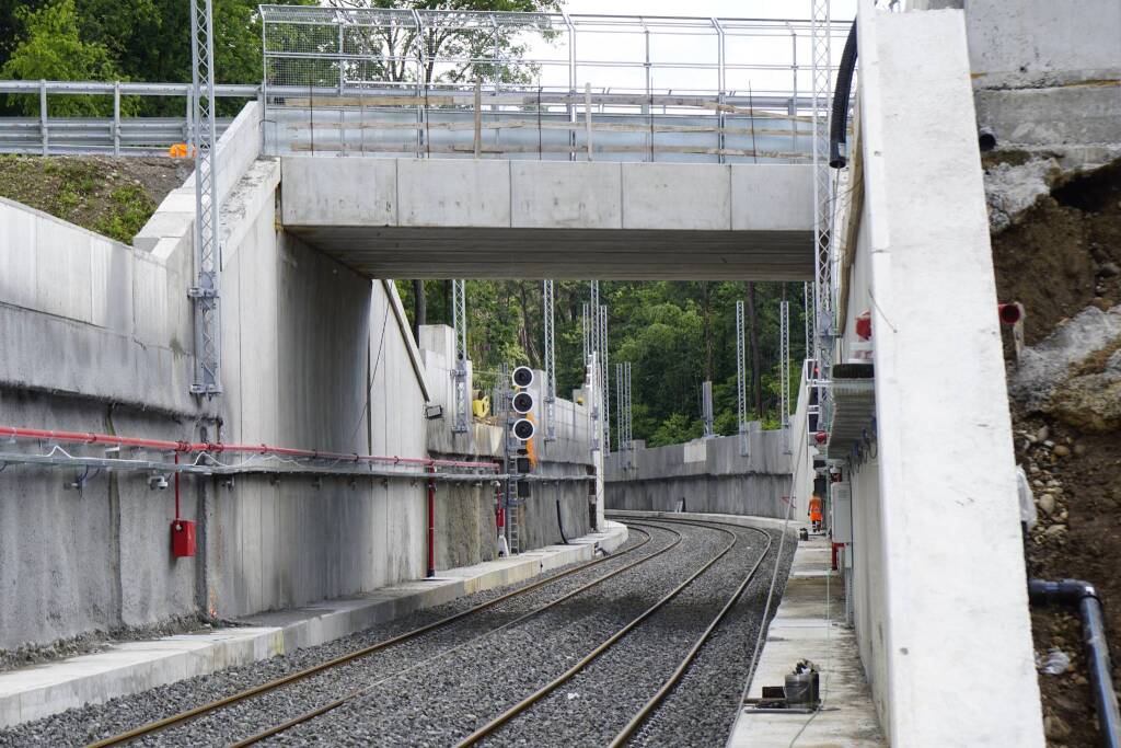 binari ferrovia Gallarate-Malpensa