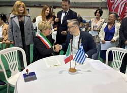Bodio Lomnago - Oraiokastro: la cena e la firma del gemellaggio