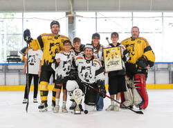 La straordinaria partita d\'addio all\'hockey di Edoardo Raimondi