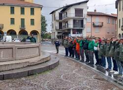 Da Angera a Romagnano Sesia, la seconda tappa degli alpini di Brinzio