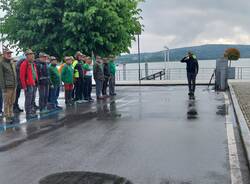Da Angera a Romagnano Sesia, la seconda tappa degli alpini di Brinzio