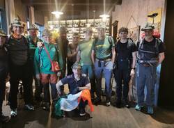 Da Angera a Romagnano Sesia, la seconda tappa degli alpini di Brinzio
