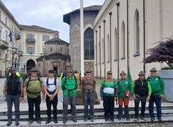 Missione compiuta, gli alpini di Brinzio entrano a Biella