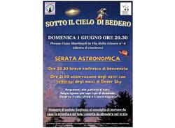 Sotto il cielo di Bedero