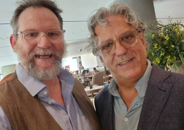 Due varesini all’inaugurazione del nuovo locale di Giorgio Locatelli a Londra