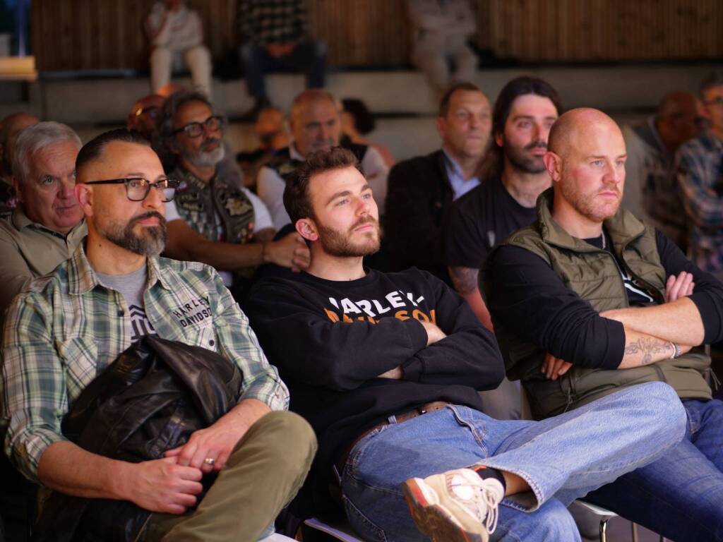 evento harley davidson materia