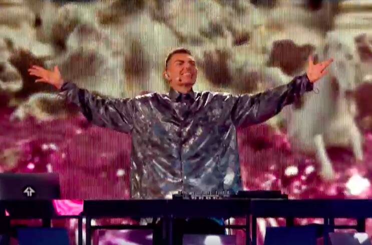 Gabry Ponte all'eurovision Song Contest